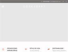 Tablet Screenshot of gorkaba97.com